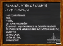 Frankfurter cooked brisket