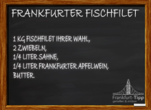 Frankfurter fish fillet