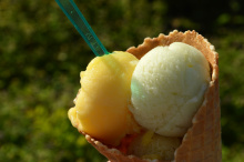 Birnensorbet