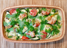 Zucchini-Gratin provençalisch